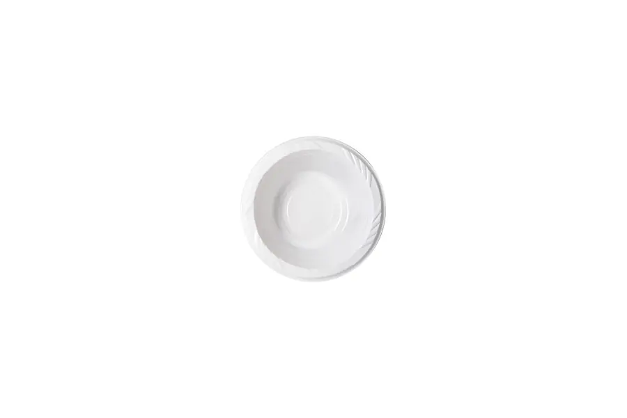 [PW4B25] 120mm White Nut Bowl Pk25