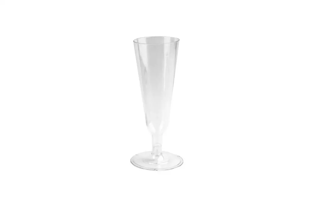 150ml Reusable Champagne Glass Pk15