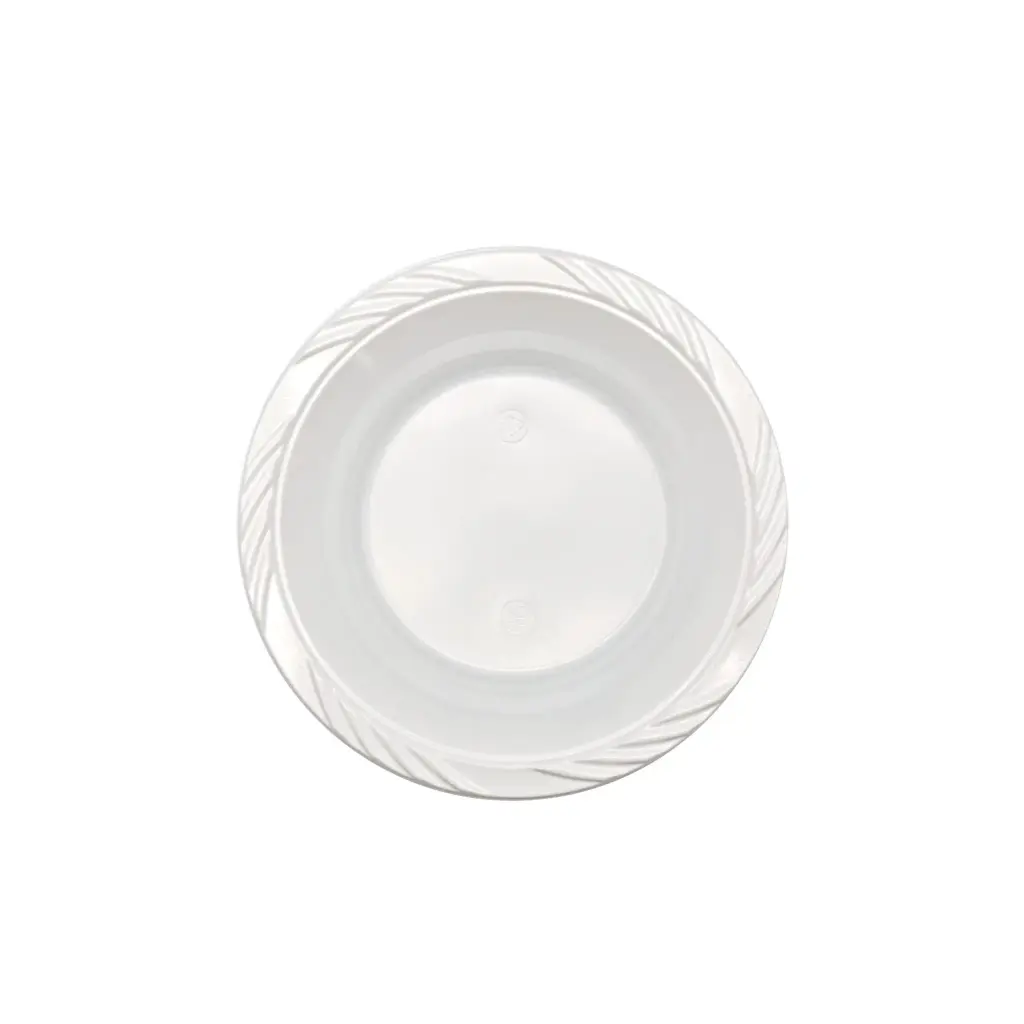 [RE7B25] 180mm Reusable Bowl White Pk25