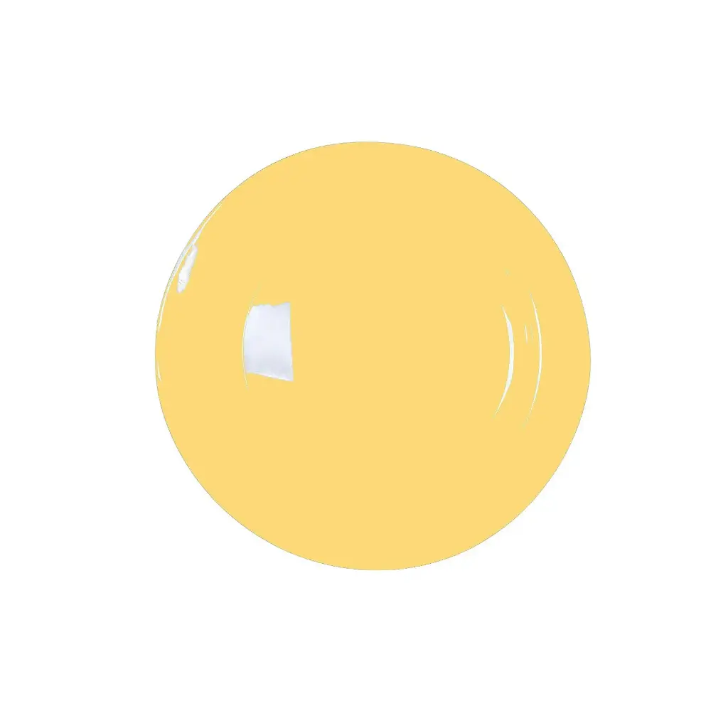 [REPY710-12] 180mm Reusable Snack Plate Pastel Yellow Pk10