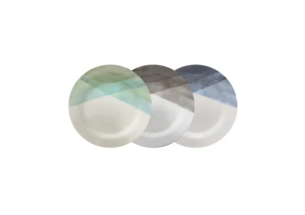 [MEL8P1] 195mm Melamine Snack Plate Pk1