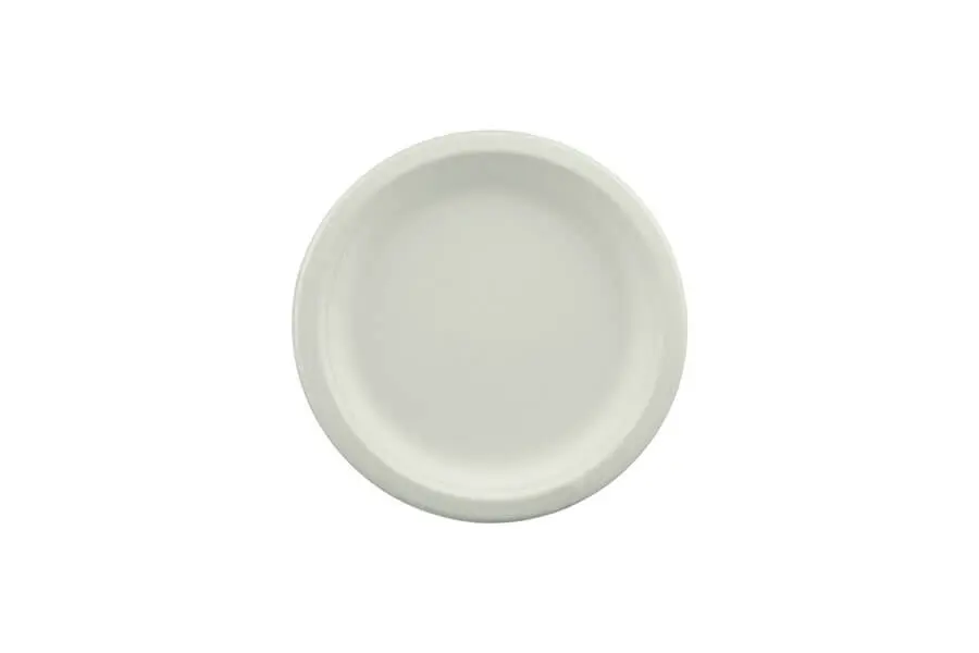 230mm Earth Sugar Cane Plate Pk10