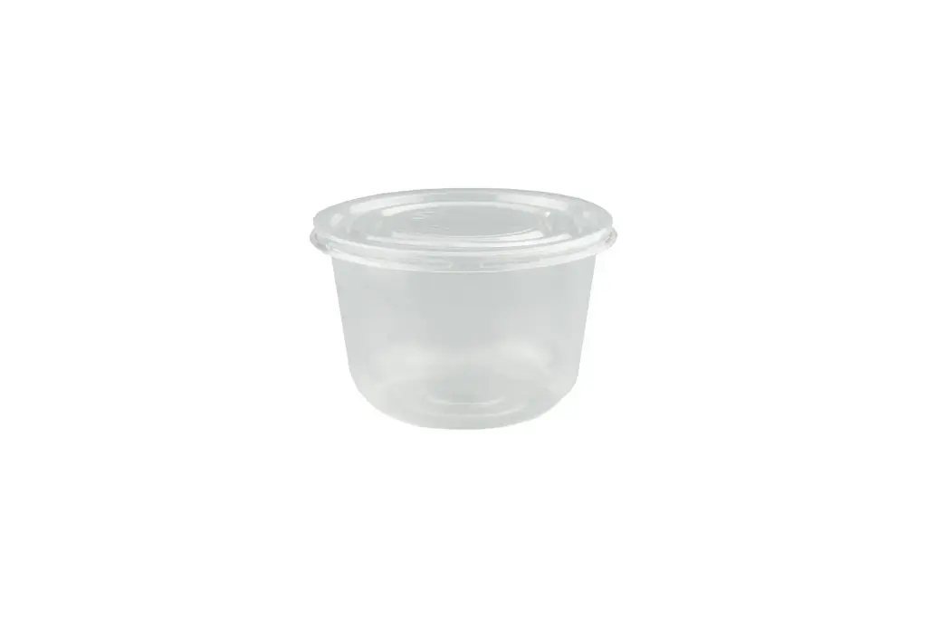 [AWR280/6] 280ml Round Plastic Disposable Container Pk6