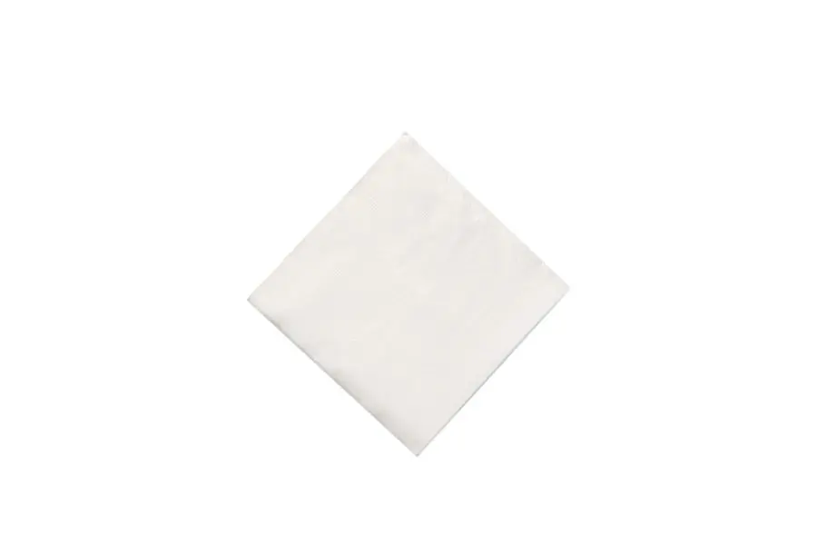 [LN1100] 300mm x 300mm White 1ply Lunch Napkins Pk100