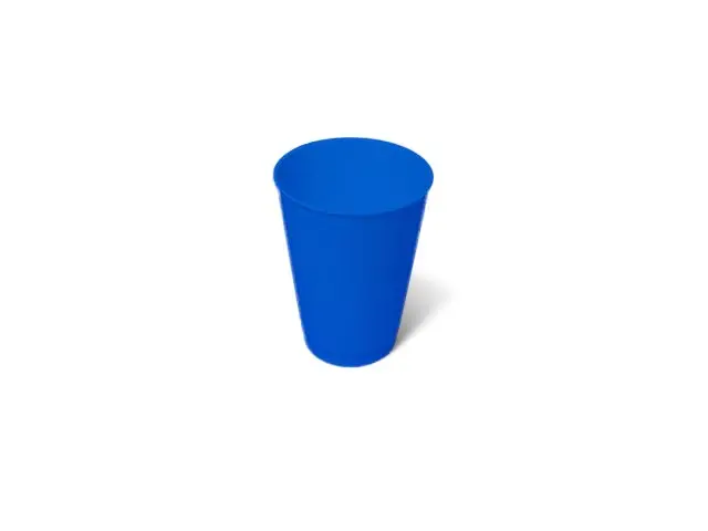 380ml Reusable Tumbler Blue Pk10