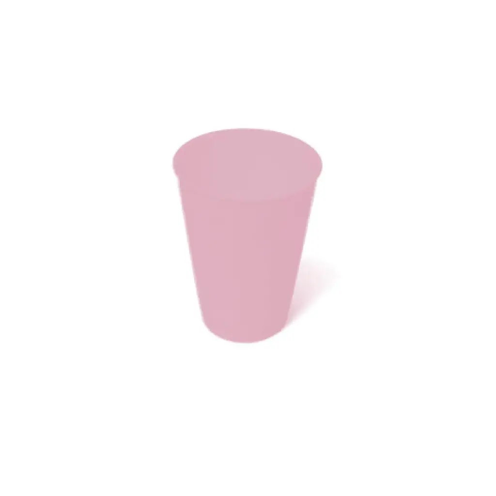 380ml Reusable Tumbler Pastel Pink Pk10