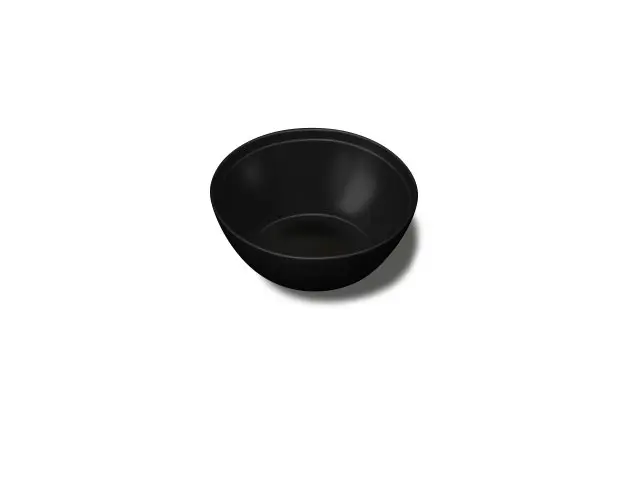 400ml Reusable Bowl Black Pk10