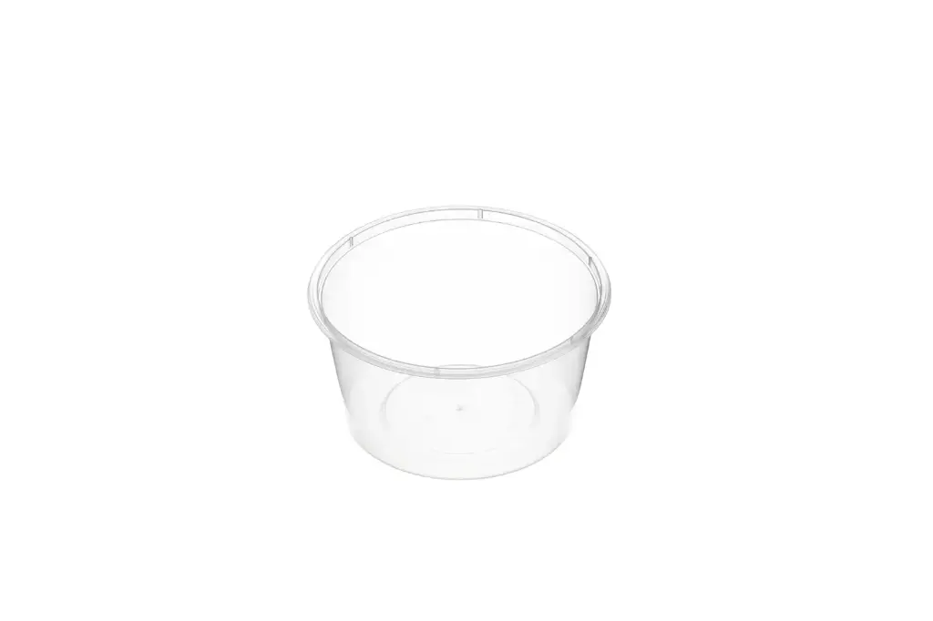 [RB440] 440ml Round Container Natural