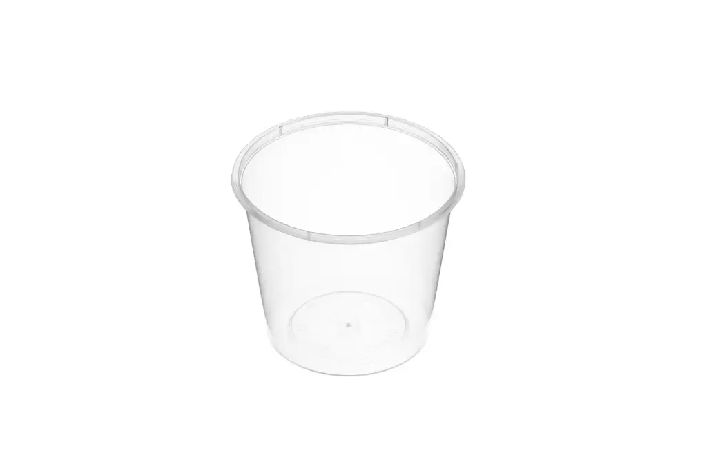 [RB700] 700ml Round Container Natural