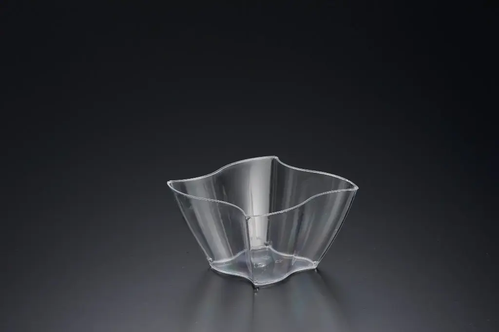 72mm x 72mm x 48mm Mini Dish Wave Bowl Pk10
