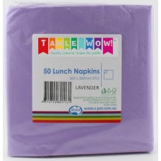 Lavender Lunch Napkin 33X33cm 2ply P50