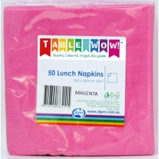 Magenta Lunch Napkin 33X33cm 2ply P50