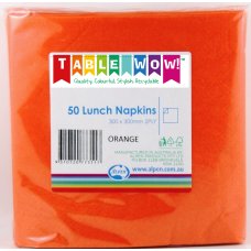 [380149.0] Orange Lunch Napkin 33X33cm 2ply P50