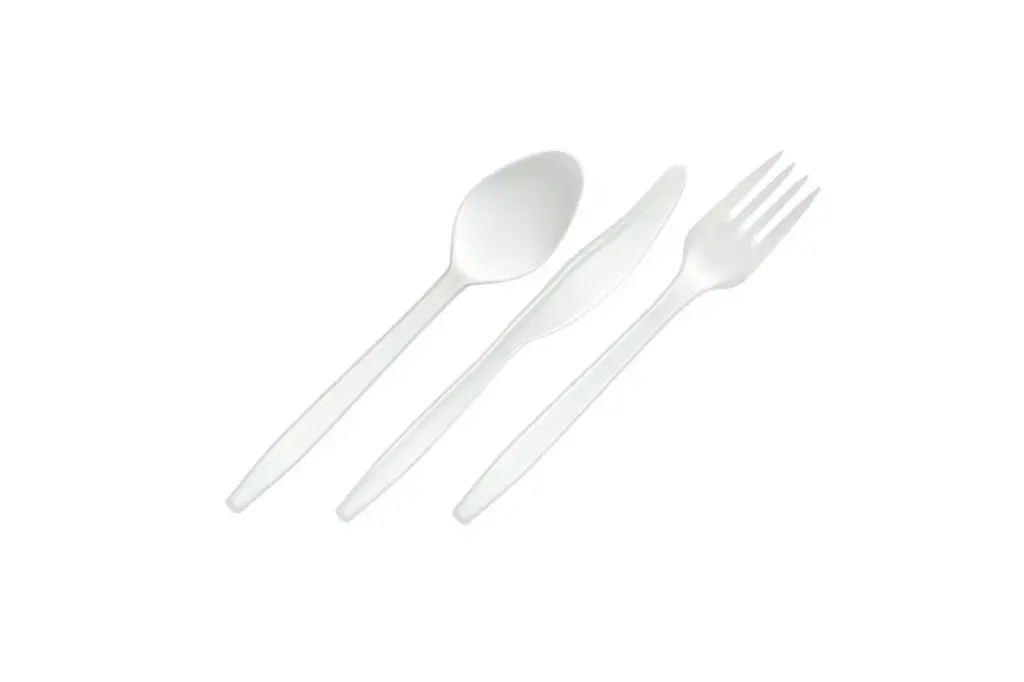 [REWCUT24] Reusable Mixed Cutlery White Pk24