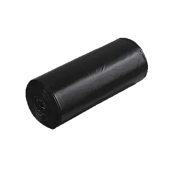 [BINL-27-BLK] 27L BIN LINER BLACK HDPE
