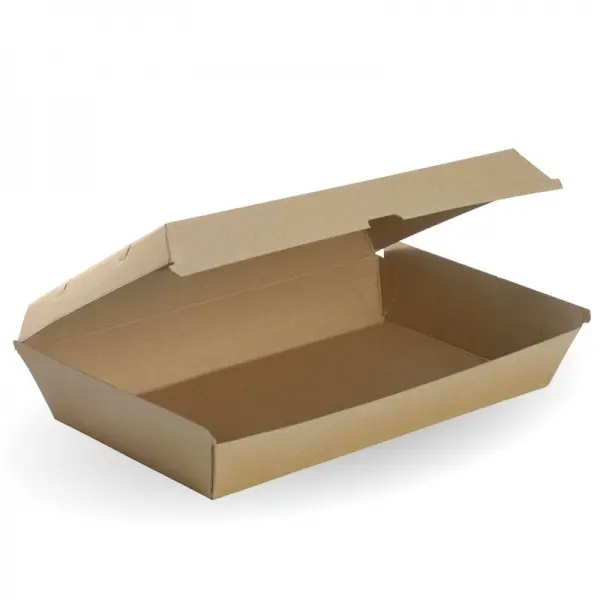 100 KRAFT CORRUGATED FAMILY BOX 290*180*80