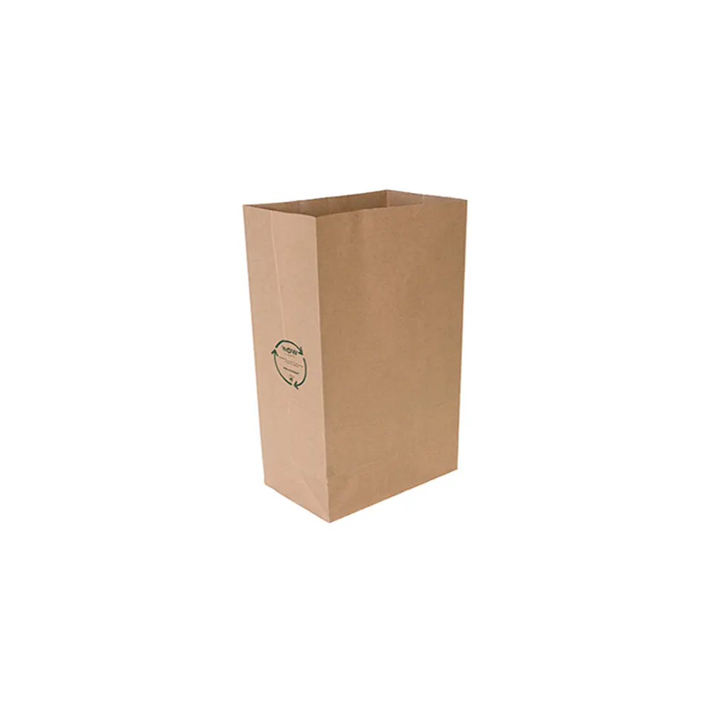 [WOW-SOS12-MED2] 500 #12 SOS PAPER BAG NO HANDLE 180W+115G*350H