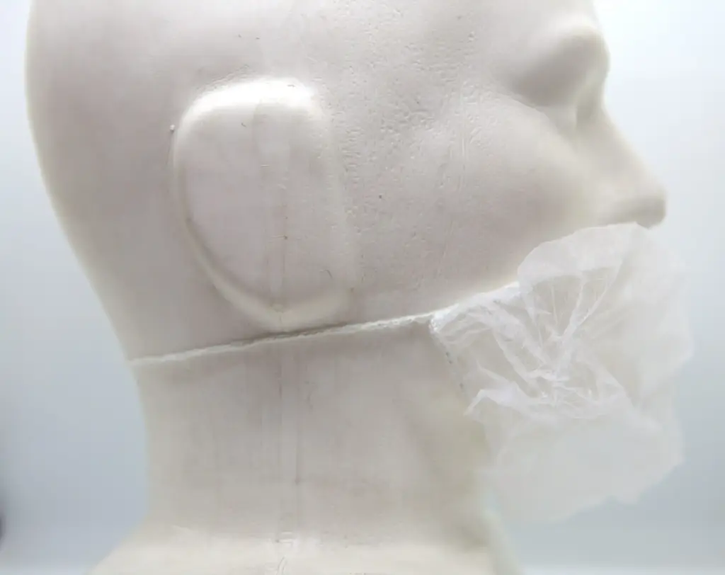 SC Non-Woven Beard Cover White