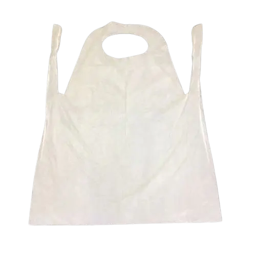 SC HDPE Apron Wht HP100 96x145