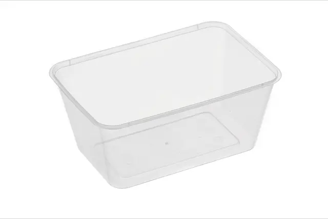 [REG1000] G1000ml Rectangular Container Natural