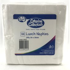 2PLY LUNCH WHITE 2000 NAPKINS