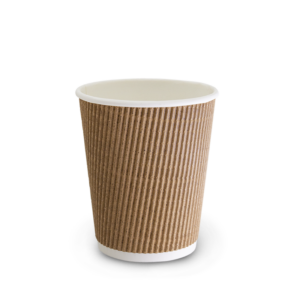 12oz Triple Wall Hot Cup - Brown
