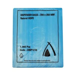 300 x 250 mm HDPE Dispenser Bag