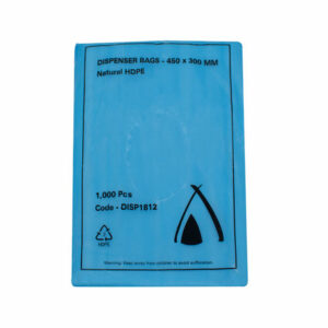 450 x 300 mm HDPE Dispenser Bags