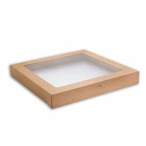 Small Kraft Catering Box Lid