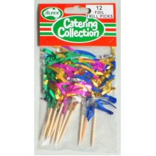 Frill Picks Foil Pack 12