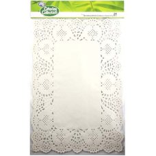 White 10in x 14.5in (256 x 368mm) Rect. Doyley P24
