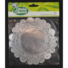 Silver 6.5in (166mm) Round Doyley P12