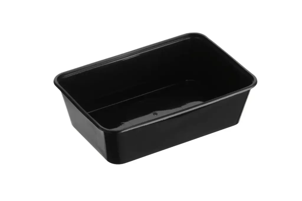 G650ml Rectangular Container Black
