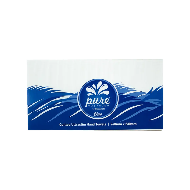 [PWQUSTB-F] FSC Mix Credit Pure Premium Quilted Ultraslim Hand Towel