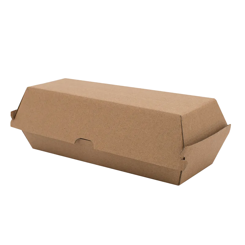 [PBHD-F] FSC Kraft Board Hot Dog Box 208 x 70 x 75mm