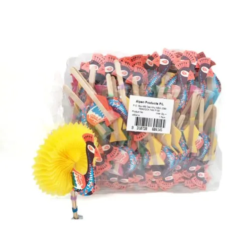 [460414] PEACOCK FAN 7cm Bag 100