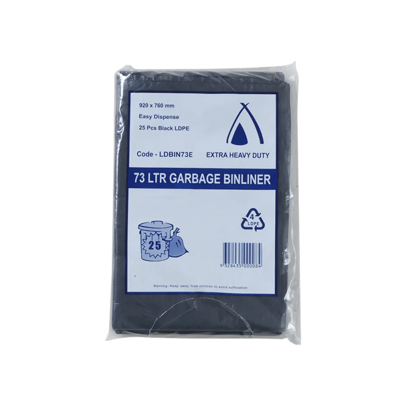 [LDBIN73E] 73 LTR XH/DUTY LD BLK B/LINER 920X760MM