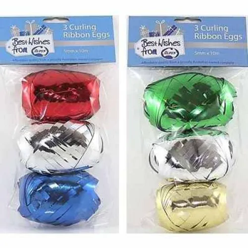 RIBBON CURL MET. EGG P3 10M