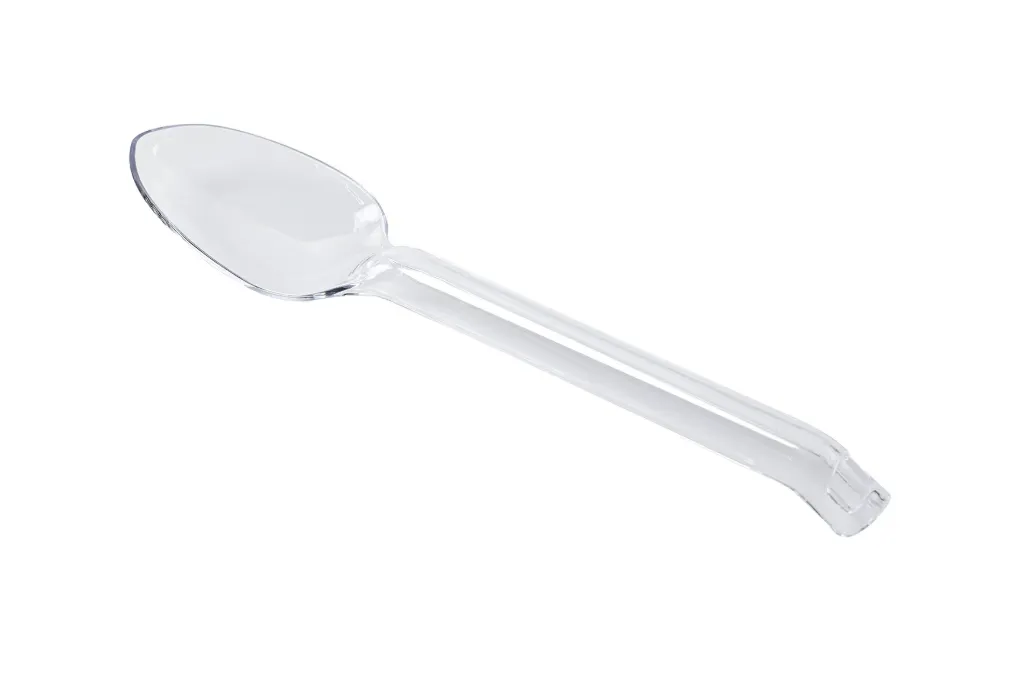 305mm Clear Serving Spoon Pk2 
