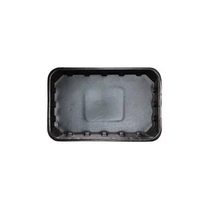 IKON™ FOAM TRAY 8x5" 15mm BLACK SHALLOW