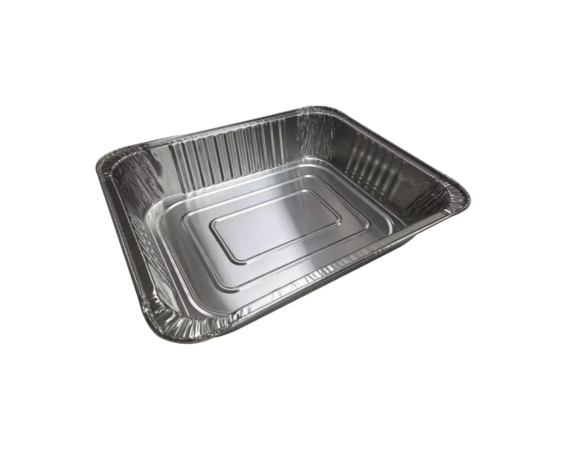 [AF019] 360mm x 290mm x 78mm Rectangular Foil Tray Pk3