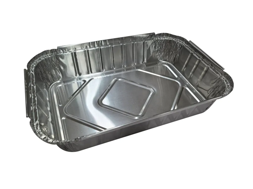 [AF024] 310mm x 205mm x 60mm Rectangular Foil Tray Pk10