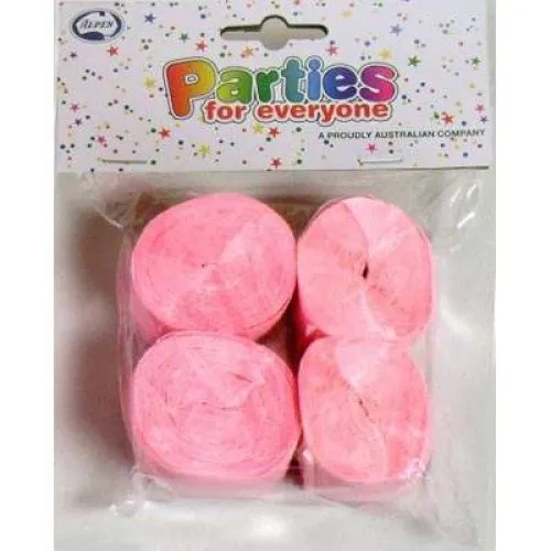 STREAMER P4 PINK CREPE