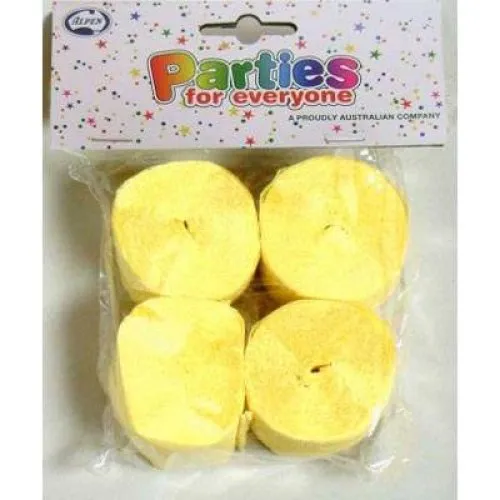 STREAMER P4 CANARY CREPE