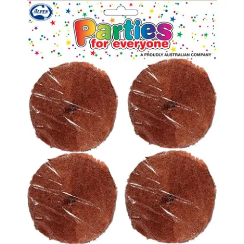 STREAMER P4 DK.BROWN CREPE