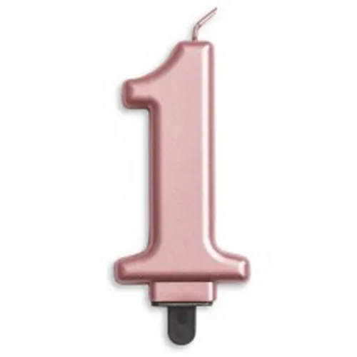 [431271] CANDLE NUMERAL JUMBO ROSEGOLD #1