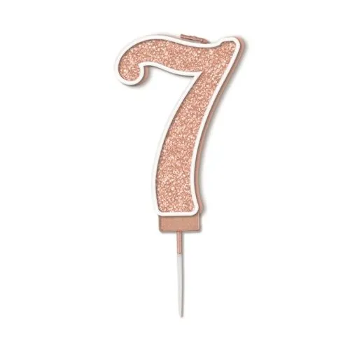 CANDLE SPARK.FIZZ #7 R.GOLD P1