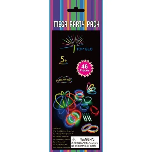 GLOW MEGA PACK 46 PCS/BOX24