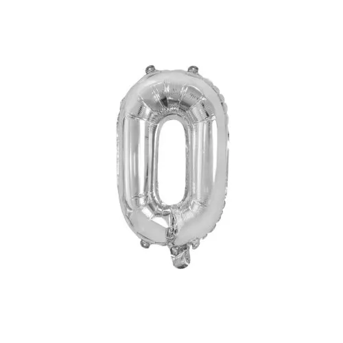 Foil Balloon 14" DECROTEX SILVER #0 P1