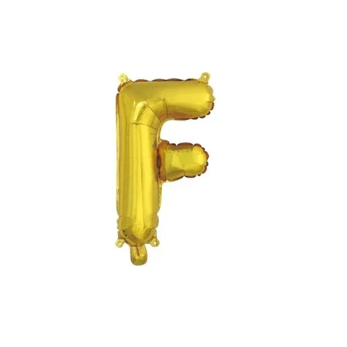 Foil Balloon 14" DECROTEX GOLD #F P1